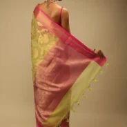 celery_green_saree_in_organza_silk_with_golden_brocade_woven3.webp