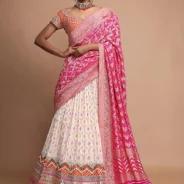 off-white-lehenga-with-bandhani-print_-weaved-design-and-heavy-gotta-work-border-online-kalki-fashion.webp