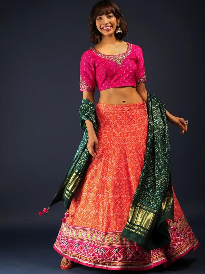 tangerine_orange_lehenga_in_silk.webp